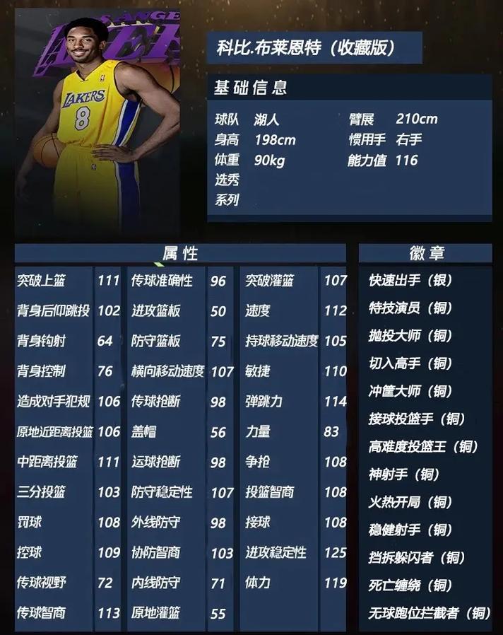 科比20个赛季数据分析