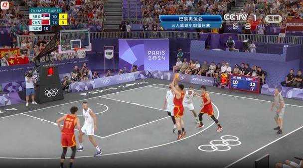 中国队对塞尔维亚队篮球