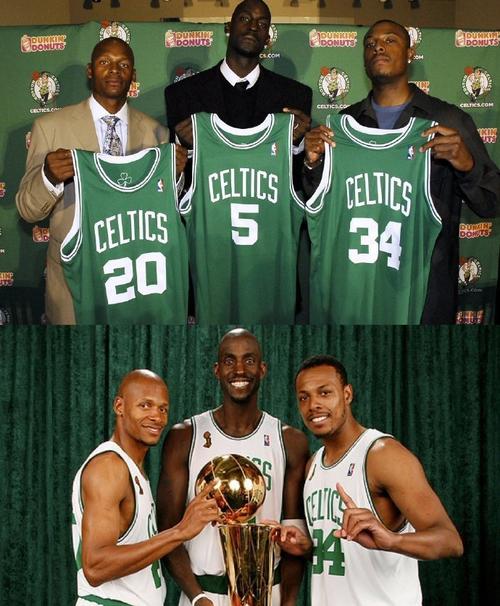 马刺和凯尔特人三巨头