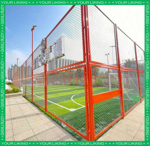篮球场围栏安装详细教程