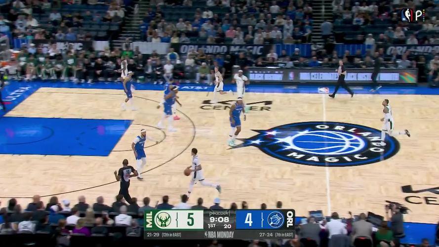 nba今天雄鹿与魔术比赛