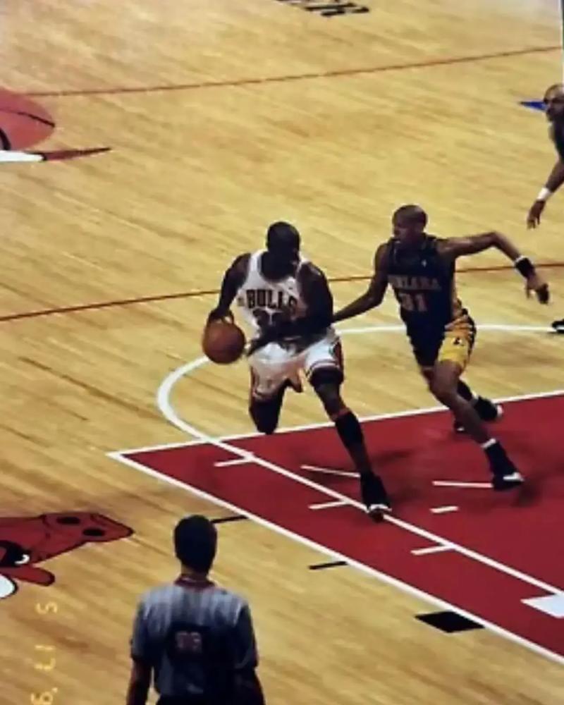 乔丹最后一次比赛对阵