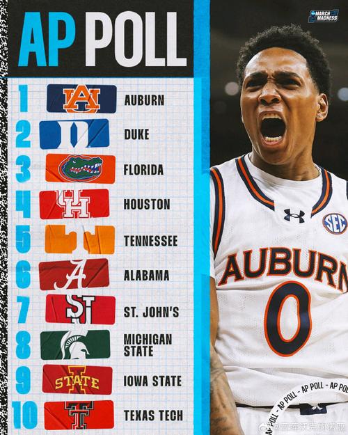 美国篮球大学生联赛排名