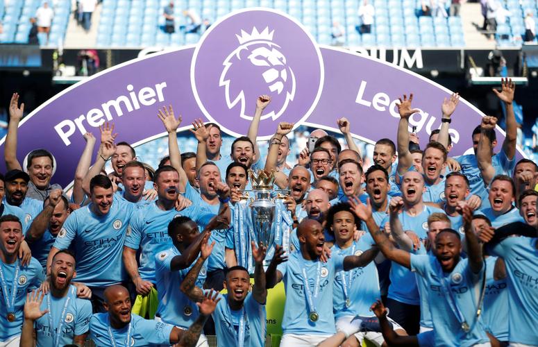 曼城英超夺冠纪念壁纸