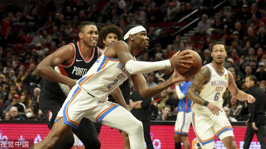 开拓者对阵雷霆