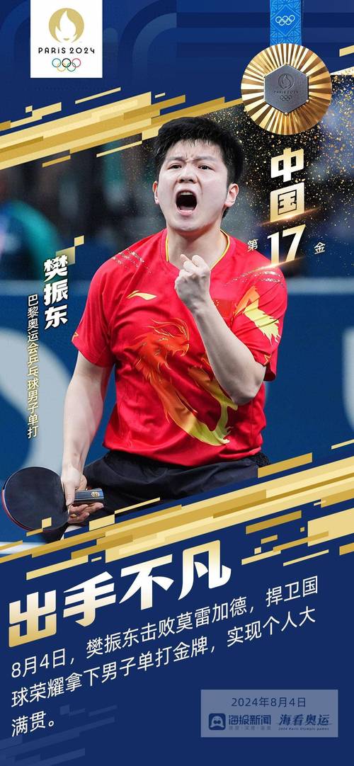 奥运乒乓球男子单打冠军有哪些?