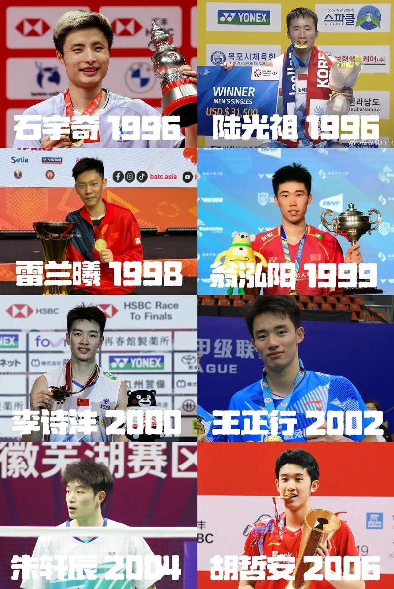 中国国家羽毛球队队员简介