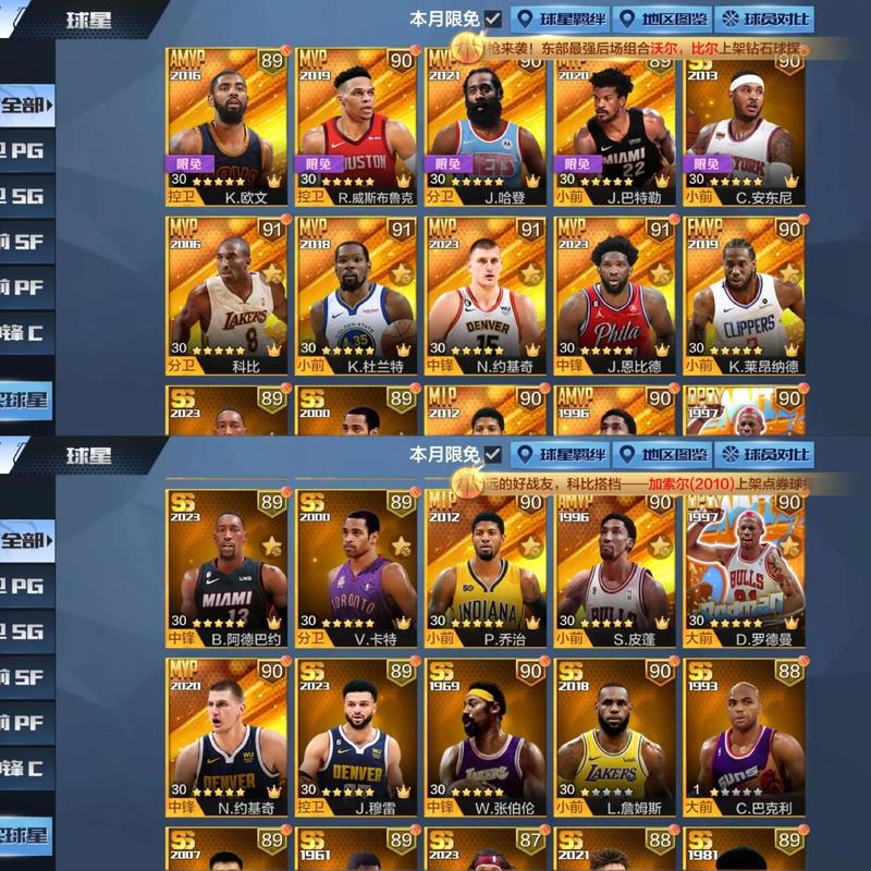 最强nba骑士詹教练搭配