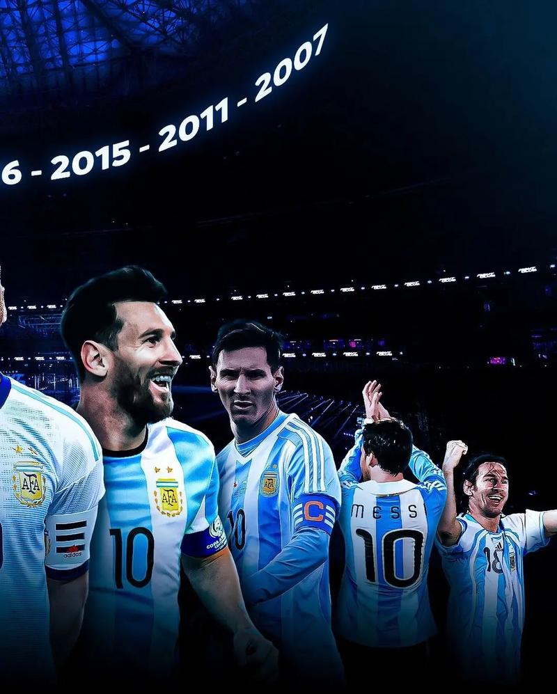 梅西有几座美洲杯