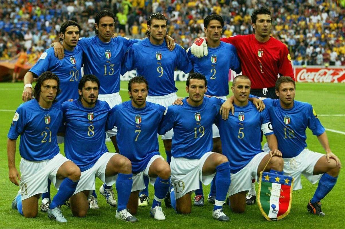 06世界杯决赛，蓝衣军团亮剑！意大利首发阵容揭秘